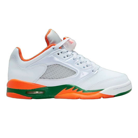 Nike Air Jordan 5 Retro Low Miami Hurricanes (GS) FQ1293-018