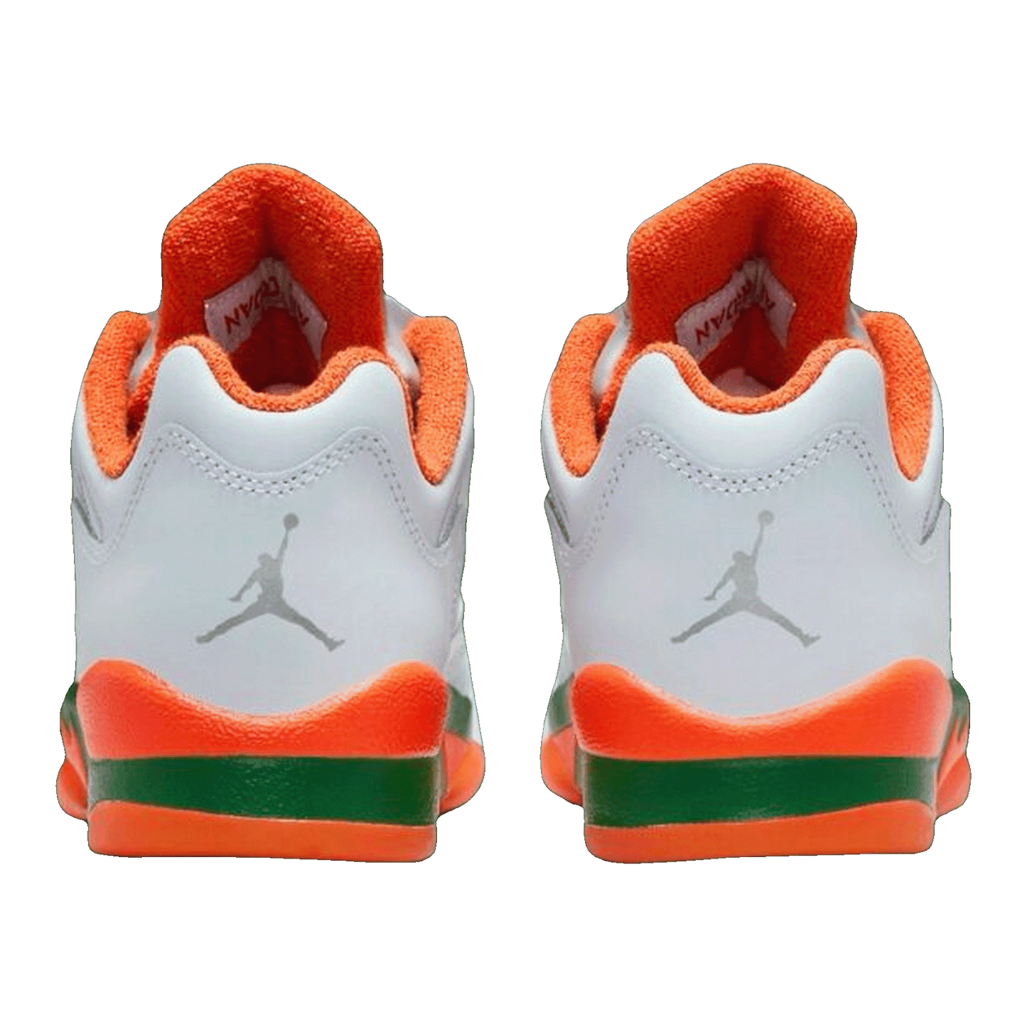 Nike Air Jordan 5 Retro Low Miami Hurricanes (GS) Back FQ1293-018