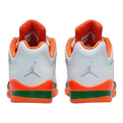 Nike Air Jordan 5 Retro Low Miami Hurricanes (GS) Back FQ1293-018
