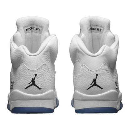 Nike Air Jordan 5 Retro Metallic White (2015) Back 136027-130
