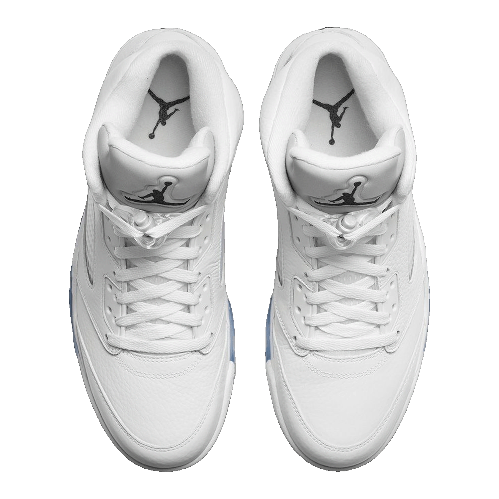 Nike Air Jordan 5 Retro Metallic White (2015) Oben 136027-130