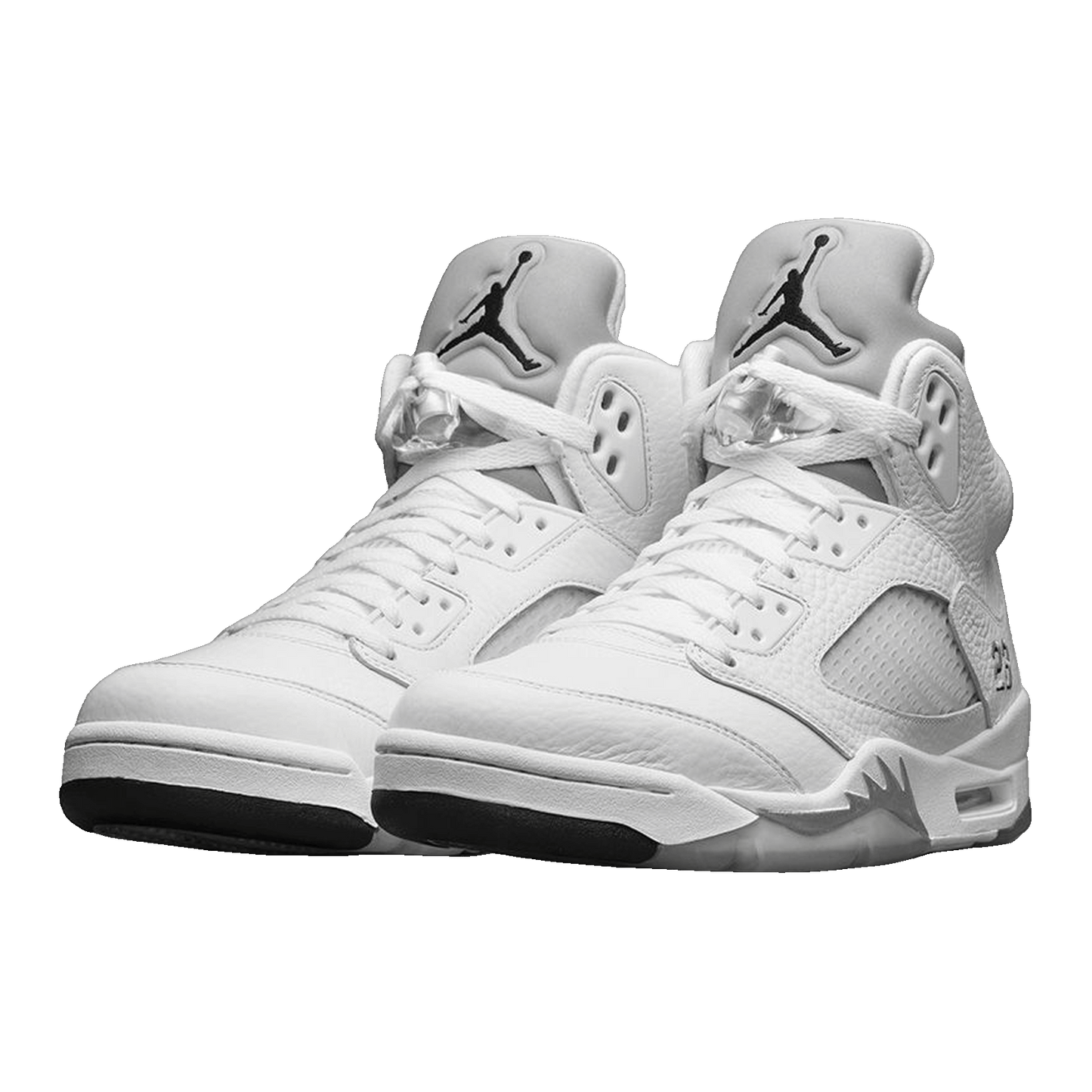 Nike Air Jordan 5 Retro Metallic White (2015) Side 136027-130