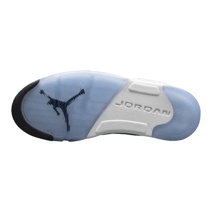 Nike Air Jordan 5 Retro Metallic White (2015) Sohle 136027-130