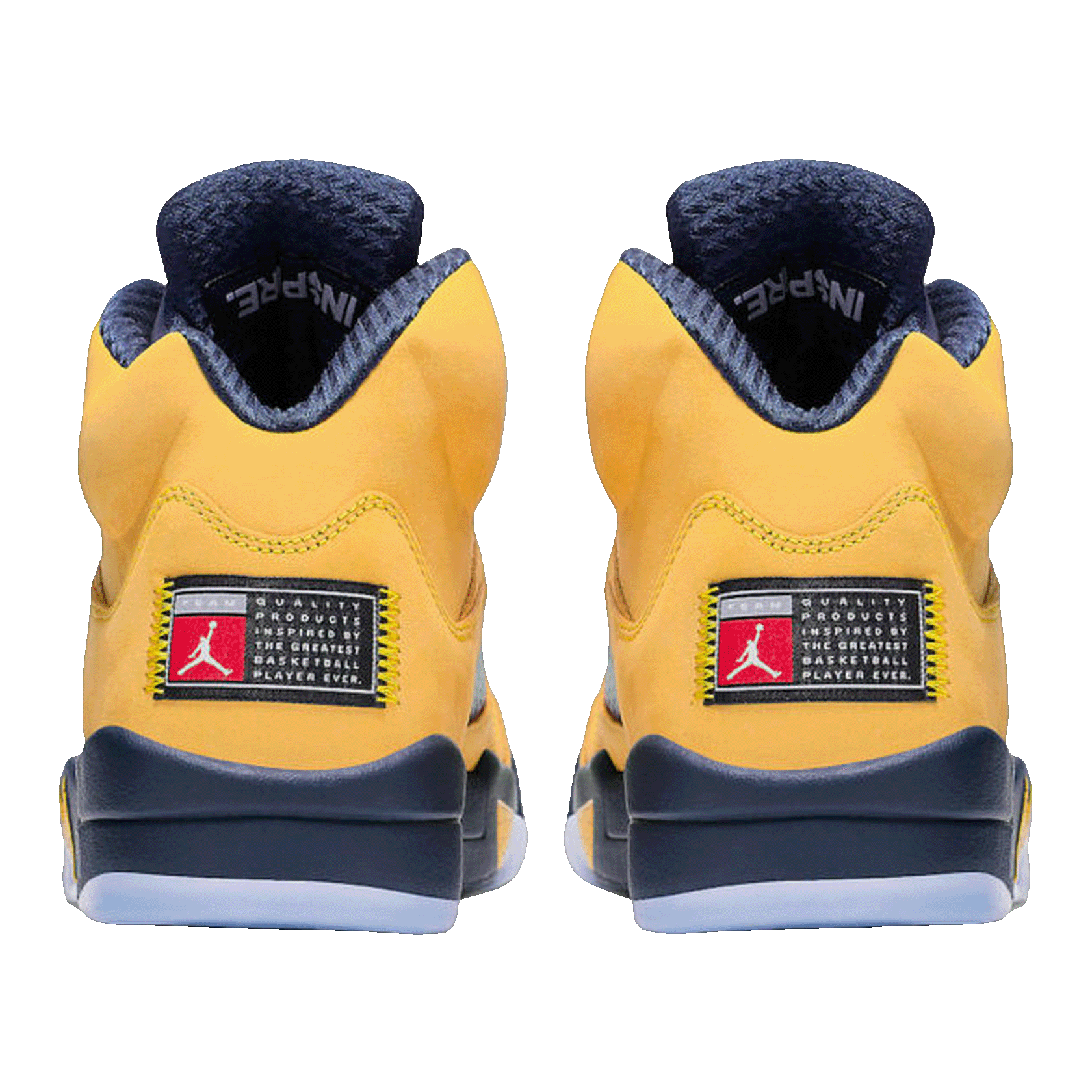 Nike Air Jordan 5 Retro Michigan (2019) Back CQ9541-704