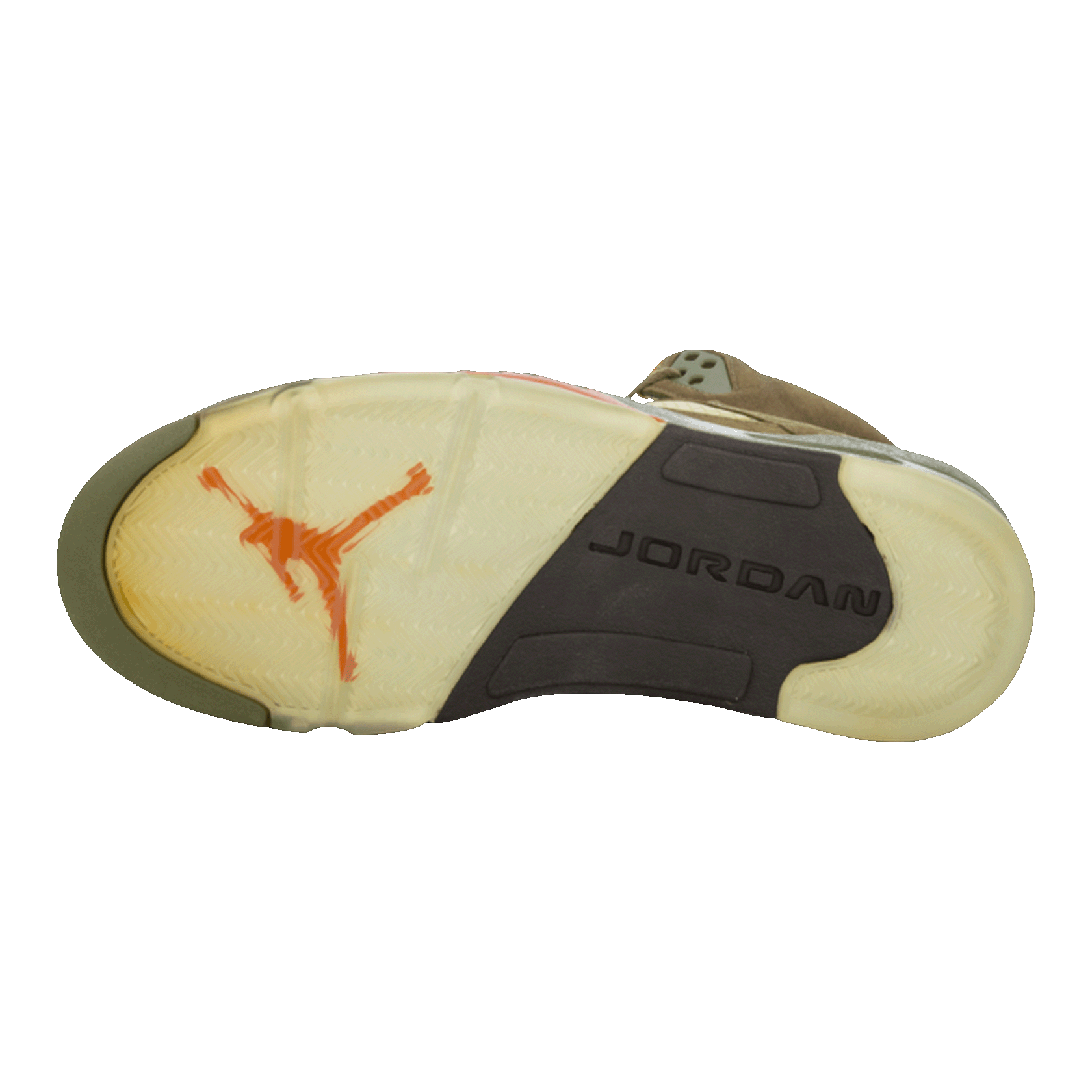 Nike Air Jordan 5 Retro Olive (2006) Sohle