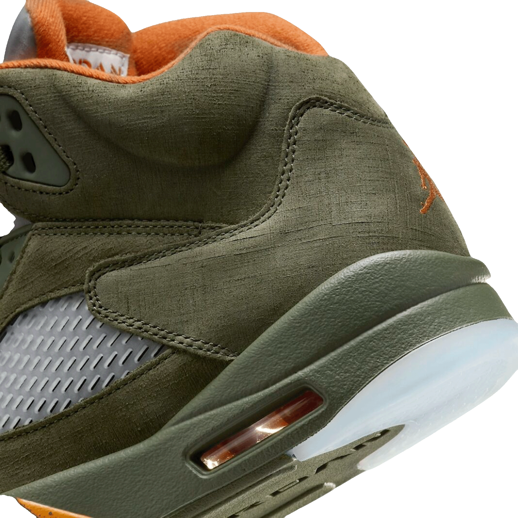 Nike Air Jordan 5 Retro Olive (2024) (GS) Back 2