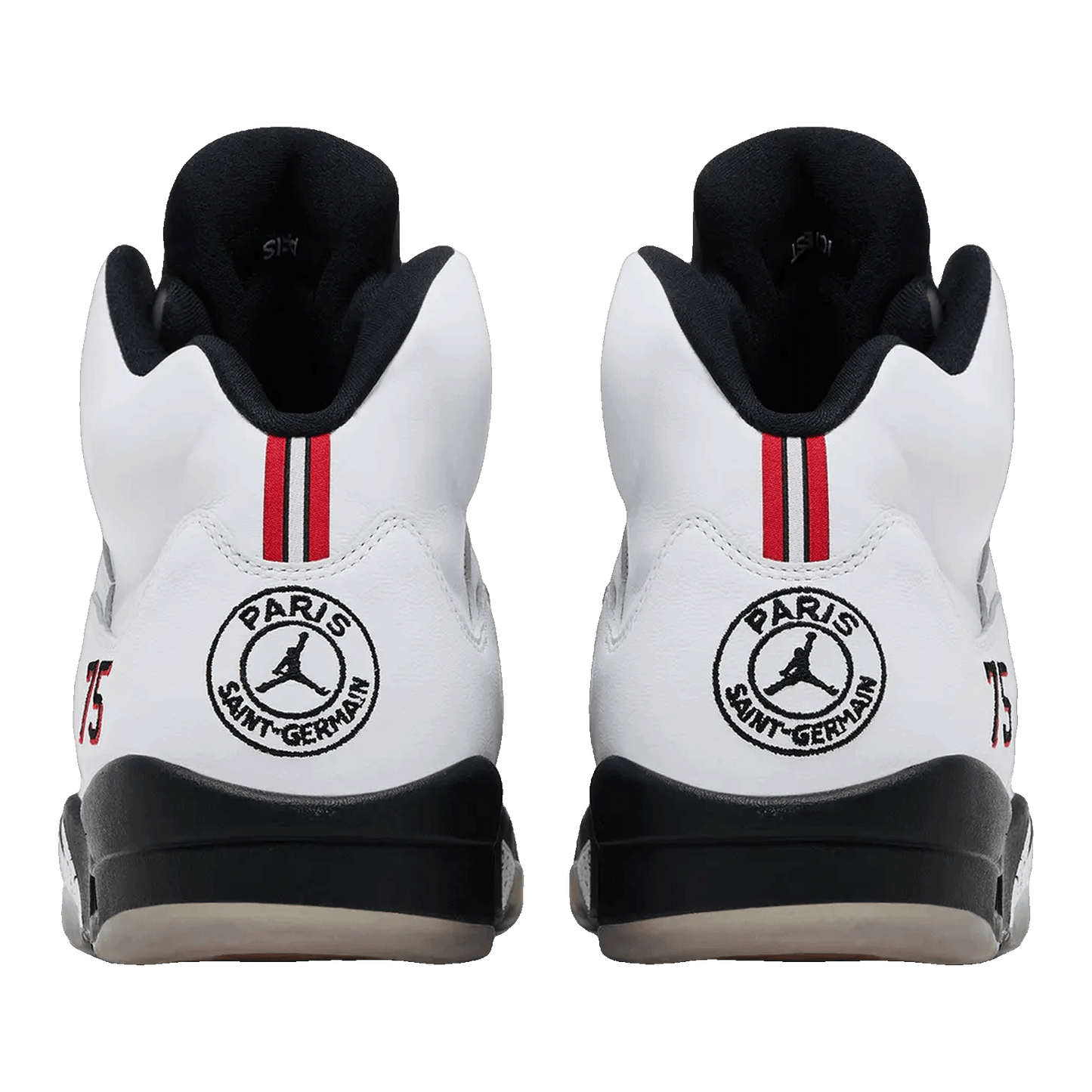 Nike Air Jordan 5 Retro Paris Saint-Germain White (F&F) Back FA18 MNJDLS 735
