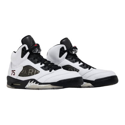 Nike Air Jordan 5 Retro Paris Saint-Germain White (F&F) Side FA18 MNJDLS 735