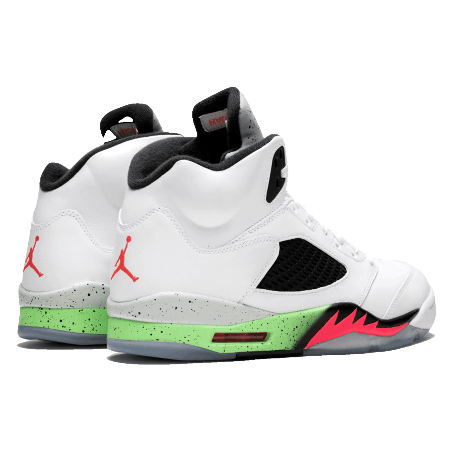 Nike Air Jordan 5 Retro Poison Green (GS) Back
