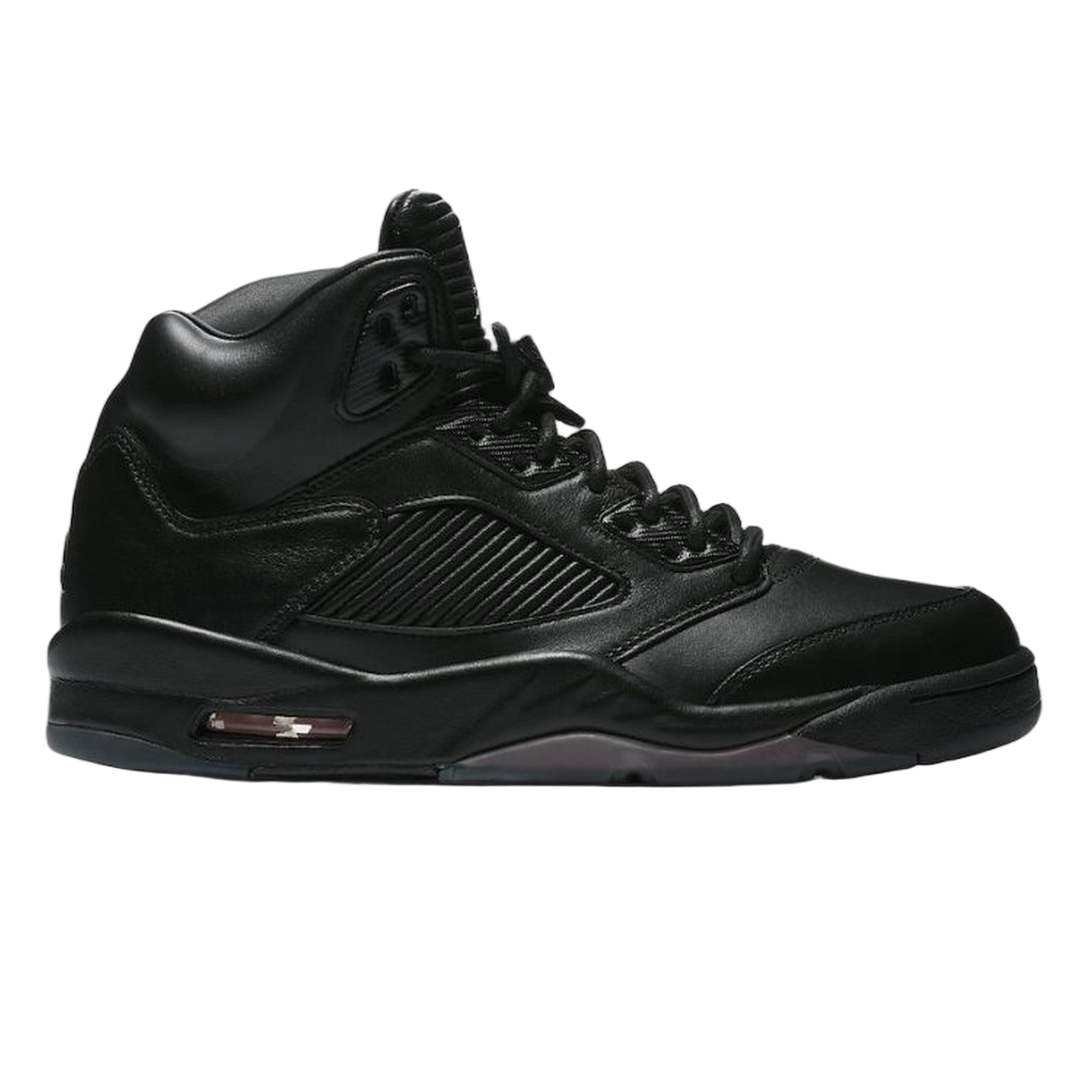 Nike Air Jordan 5 Retro Premium Triple Black 881432-010
