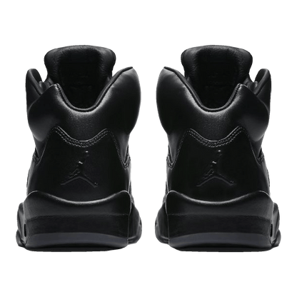 Nike Air Jordan 5 Retro Premium Triple Black Back 881432-010