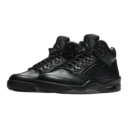 Nike Air Jordan 5 Retro Premium Triple Black Side 881432-010