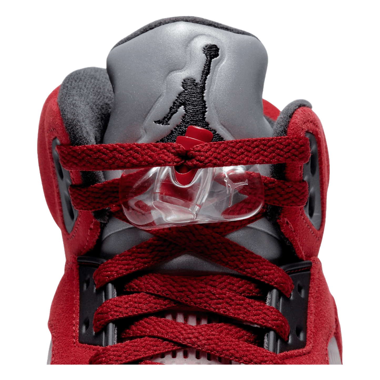 Nike Air Jordan 5 Retro Raging Bull Red (2021) (GS) Tongue