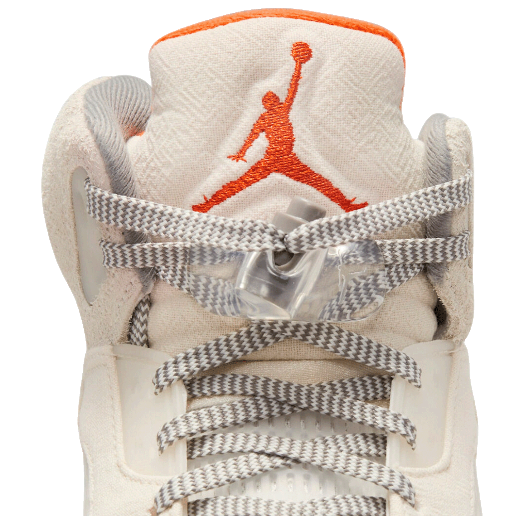 Nike Air Jordan 5 Retro SE Craft Light Orewood Brown (GS) Tongue