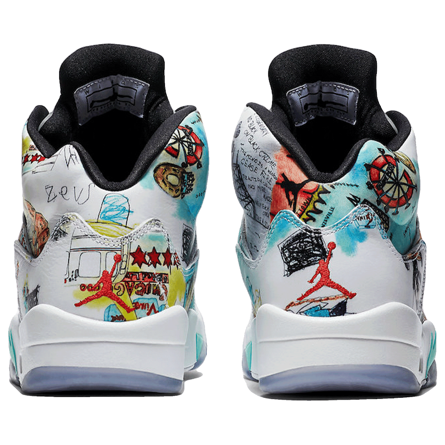 Nike Air Jordan 5 Retro Wings (GS) Back
