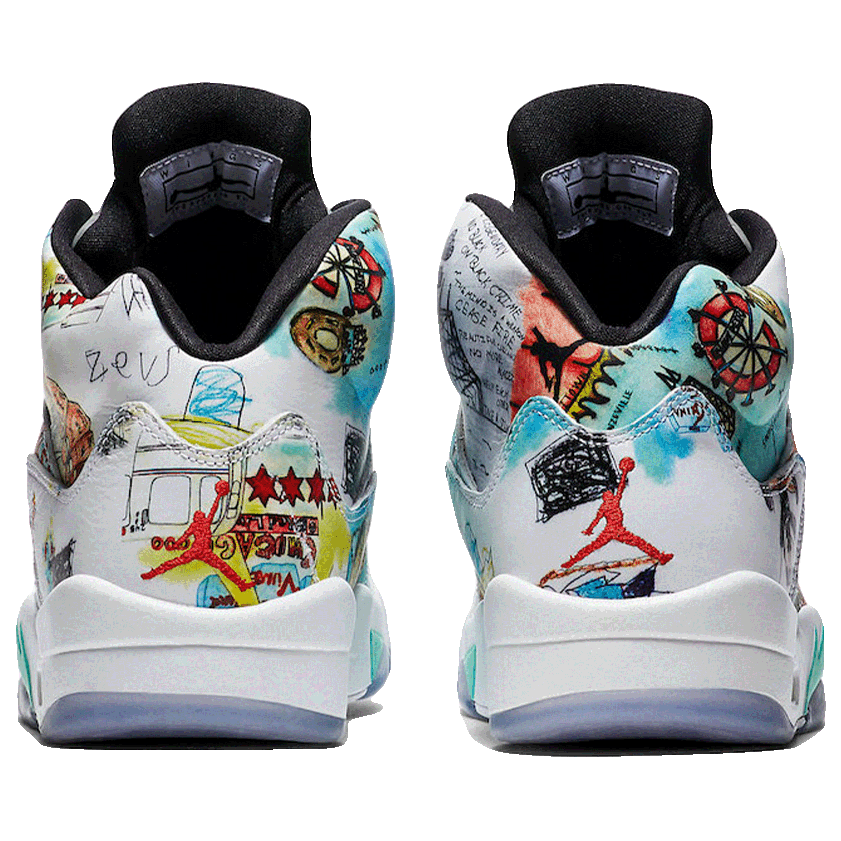 Nike Air Jordan 5 Retro Wings (GS) Back