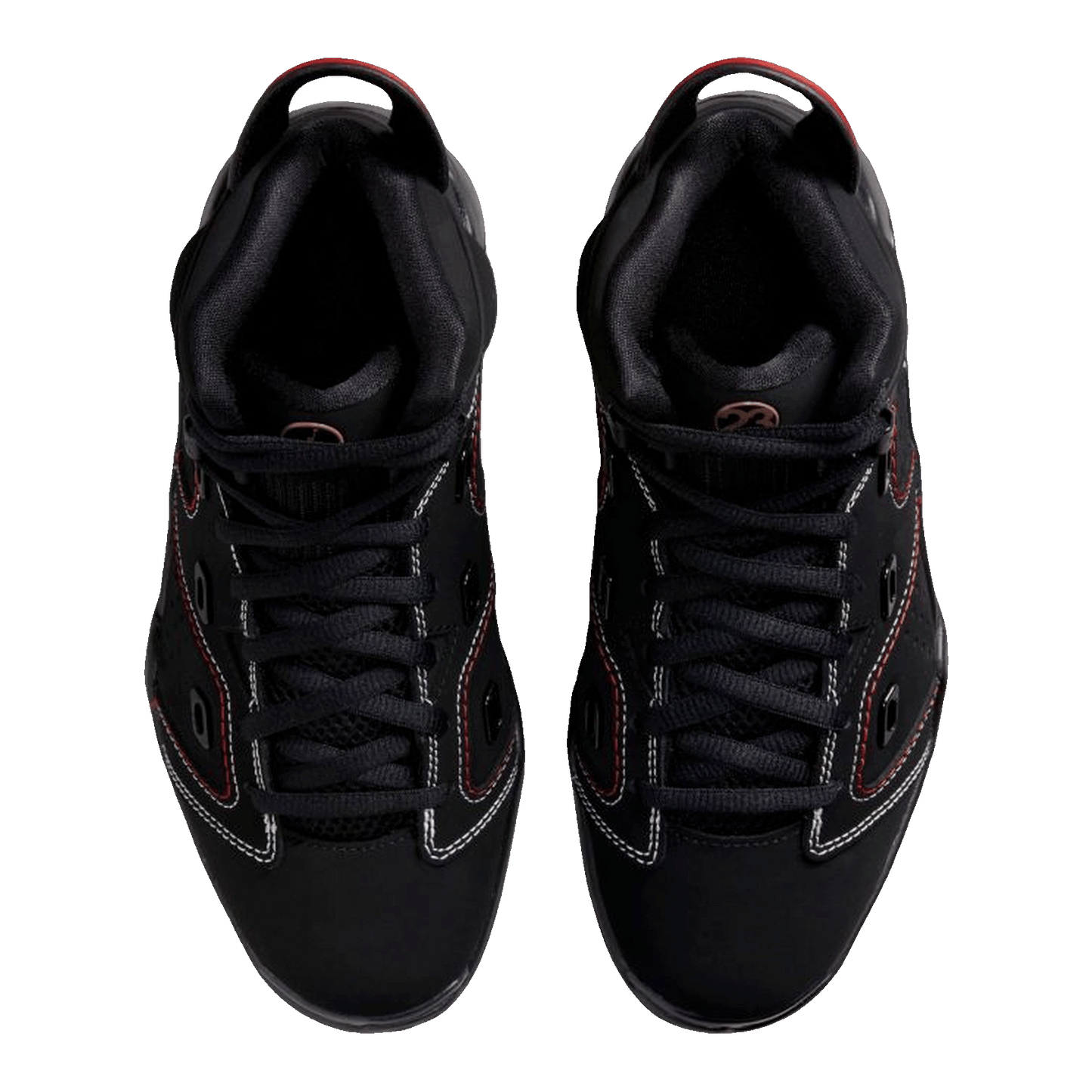 Nike Air Jordan 6-17-23 Black White Red Contrast Stitching (GS) Oben