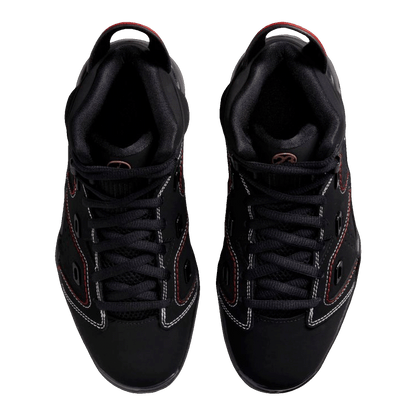 Nike Air Jordan 6-17-23 Black White Red Contrast Stitching (GS) Oben