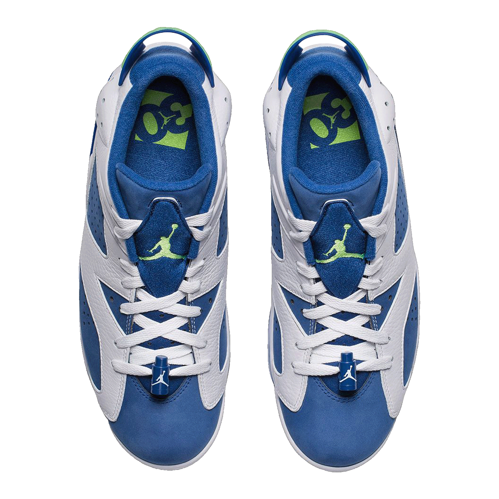 Nike Air Jordan 6 Low Ghost Green (GS) Oben