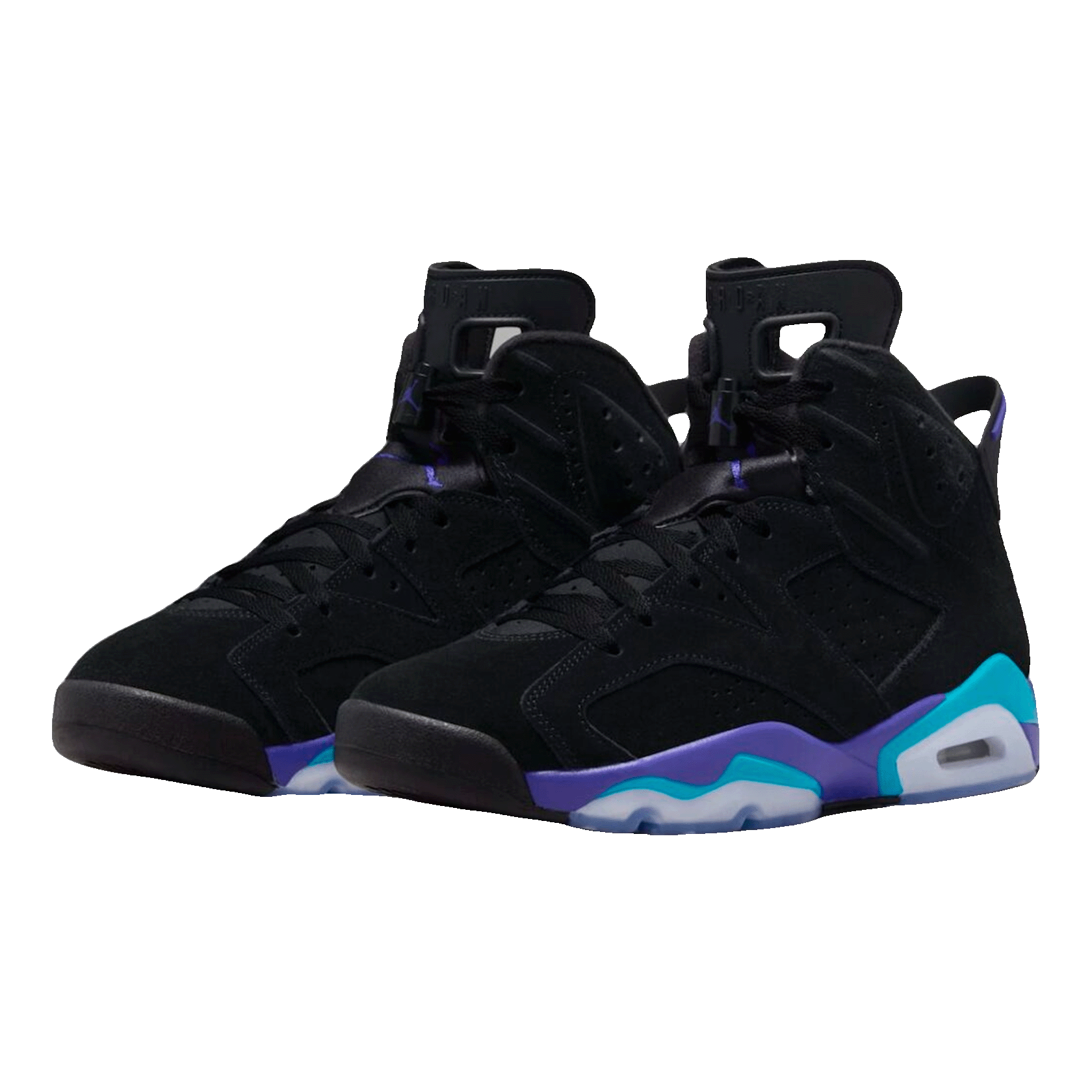 Nike Air Jordan 6 Retro Aqua (GS) Side