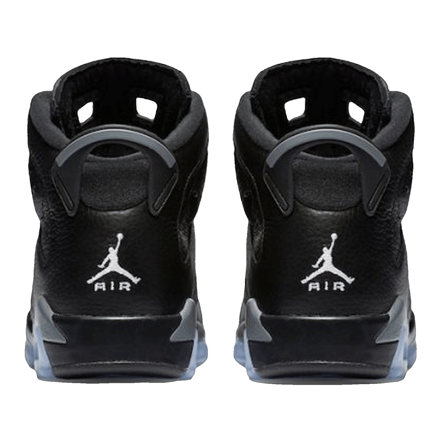 Nike Air Jordan 6 Retro Black Cool Grey (GS) Back 384665-010