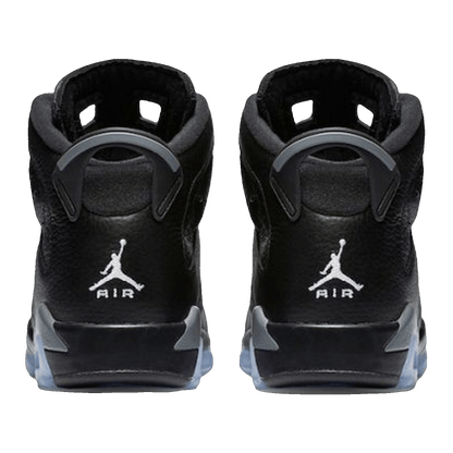 Nike Air Jordan 6 Retro Black Cool Grey (GS) Back 384665-010