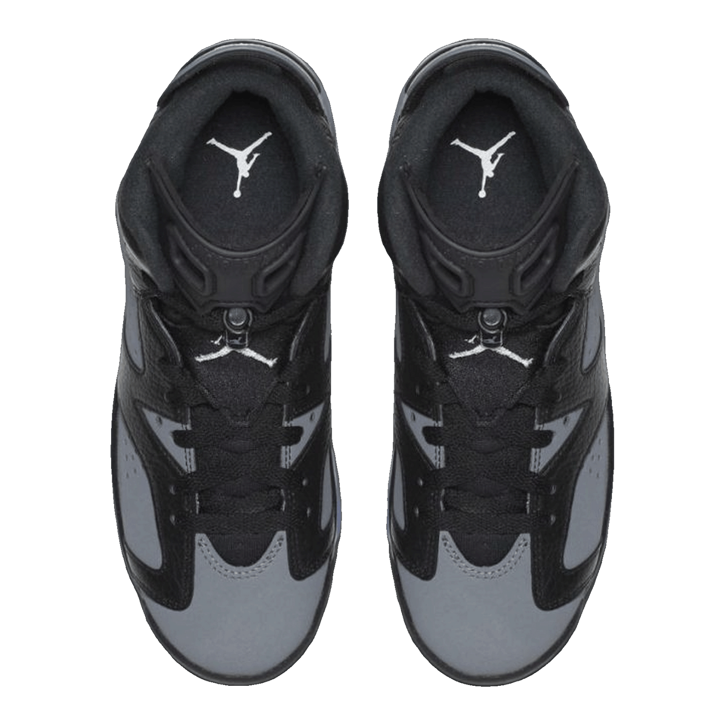 Nike Air Jordan 6 Retro Black Cool Grey (GS) Oben