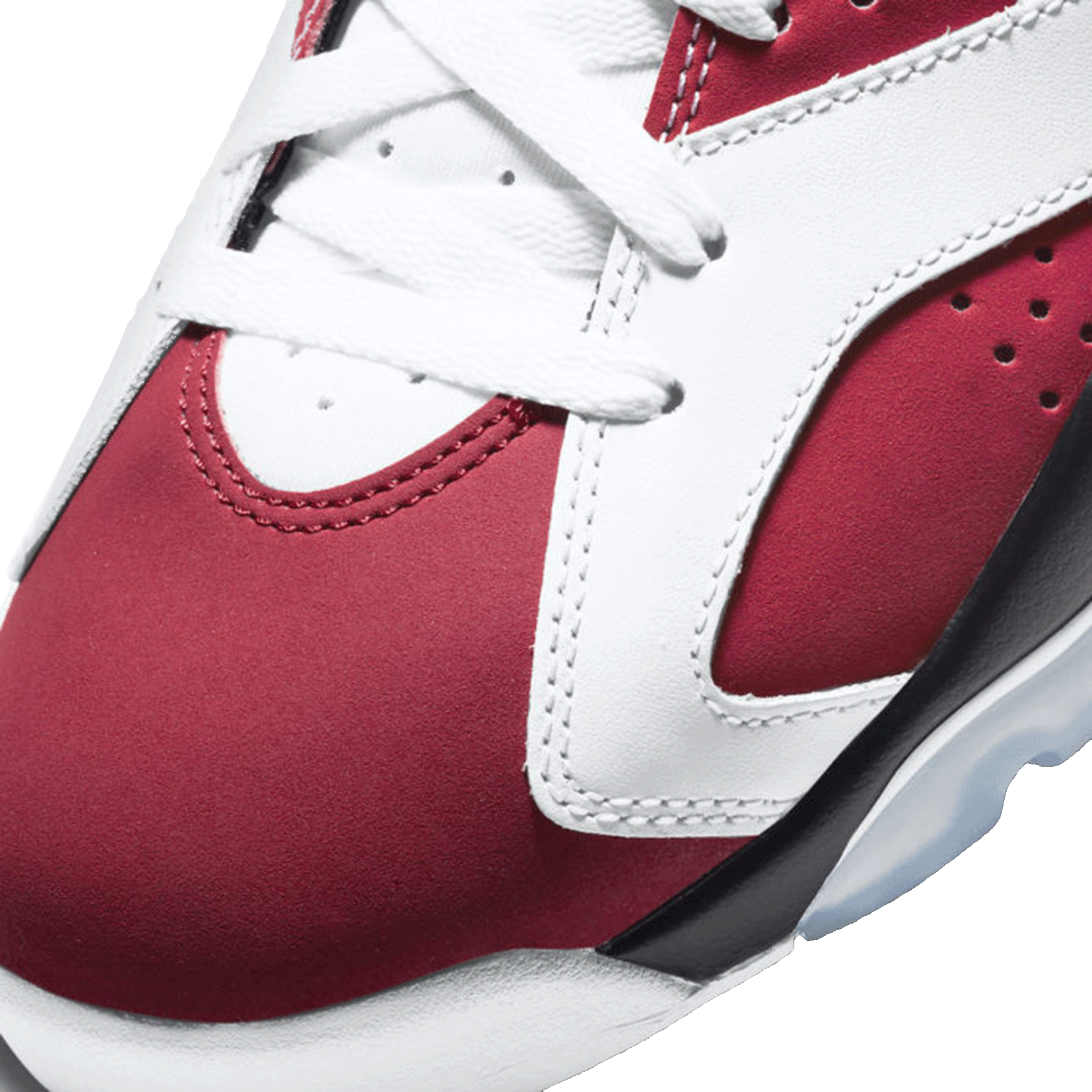 Nike Air Jordan 6 Retro Carmine (2014) (GS) Toe