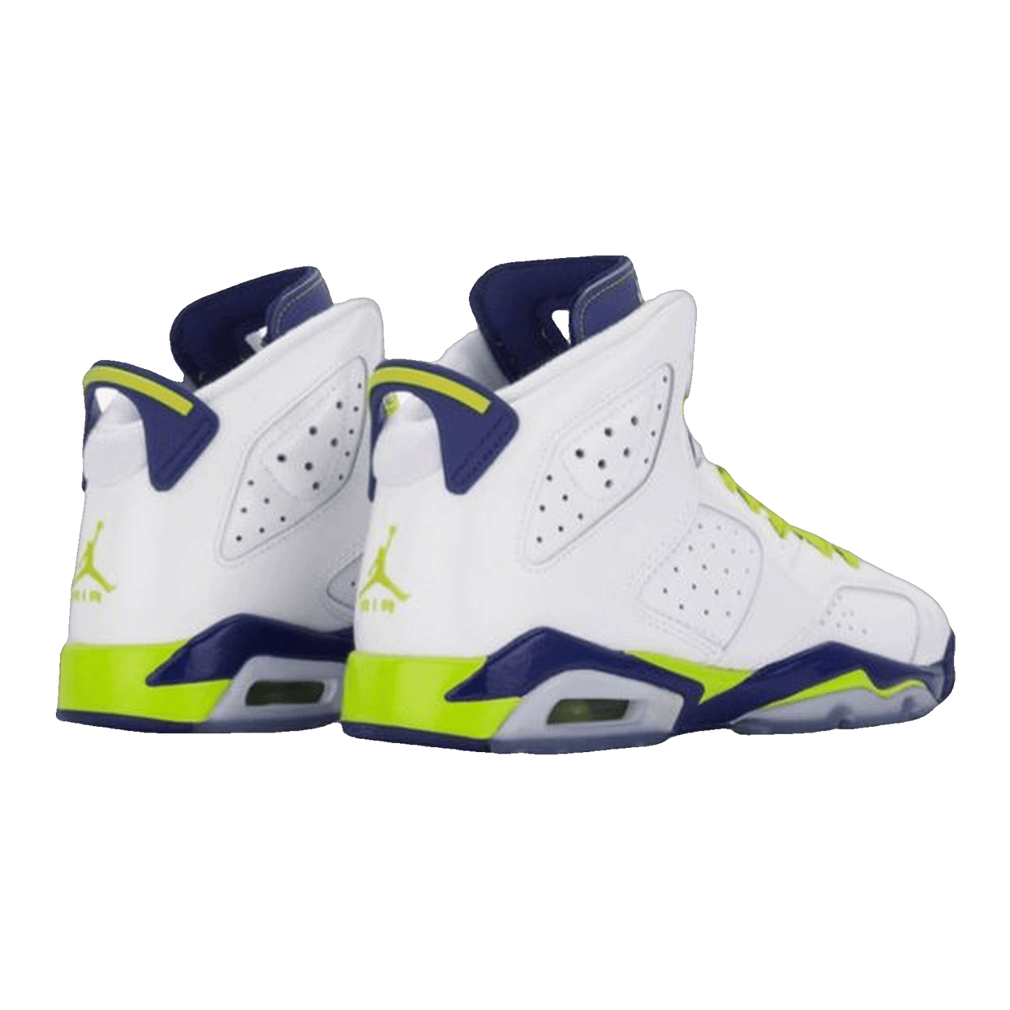 Nike Air Jordan 6 Retro Fierce Green (GS) Back 543390-108