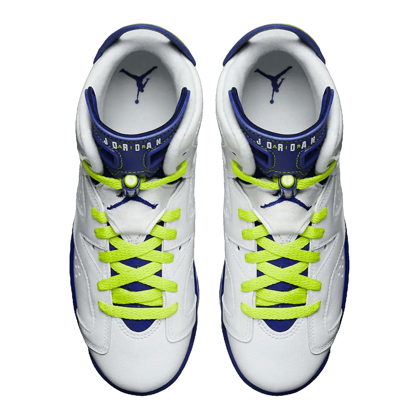 Nike Air Jordan 6 Retro Fierce Green (GS) Oben 543390-108