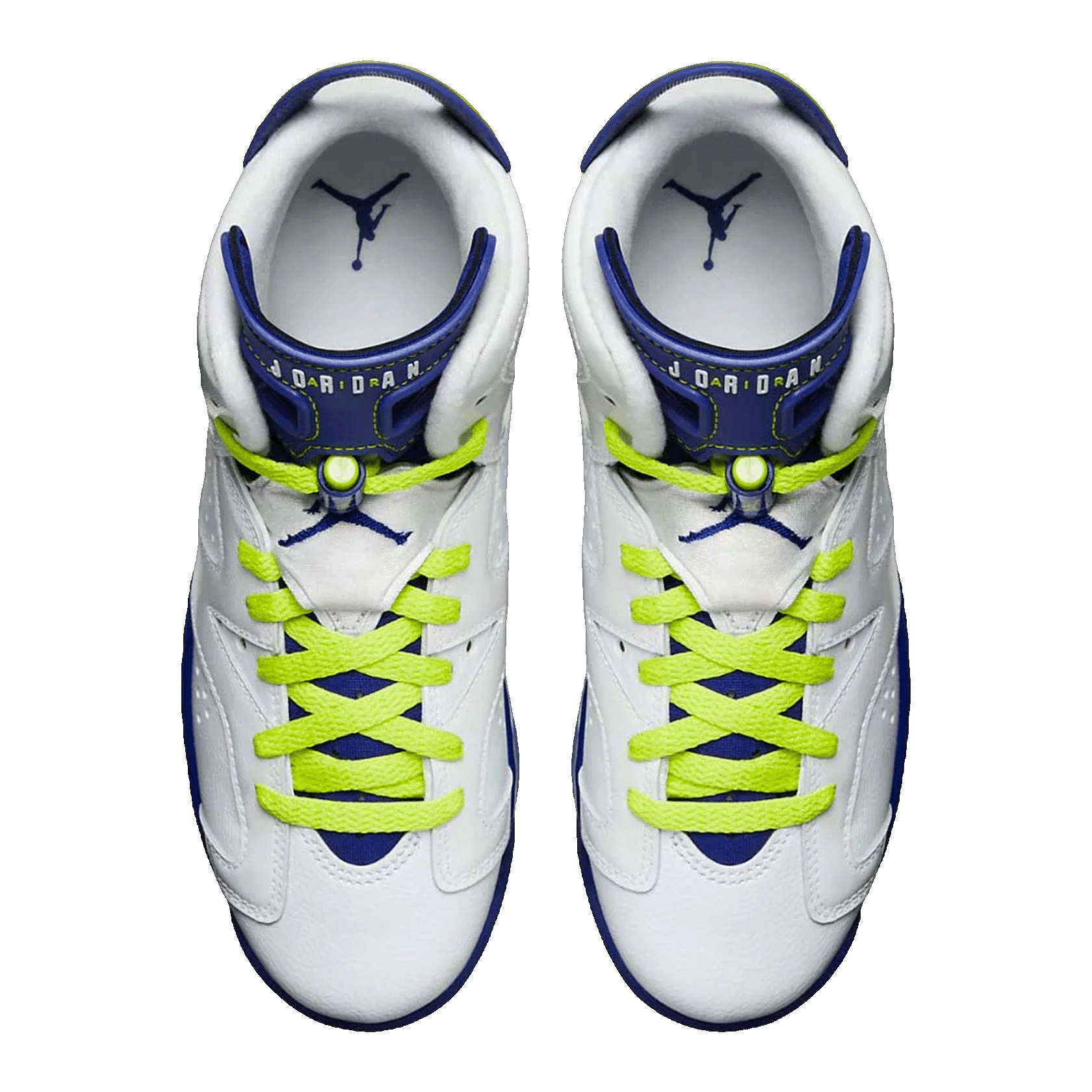 Nike Air Jordan 6 Retro Fierce Green (GS) Oben 543390-108