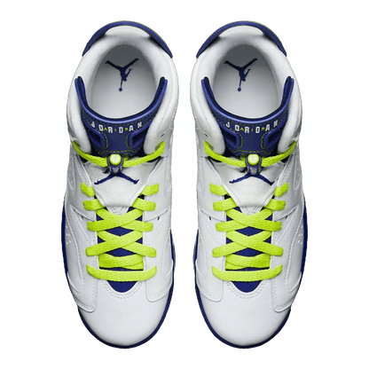 Nike Air Jordan 6 Retro Fierce Green (GS) Oben 543390-108