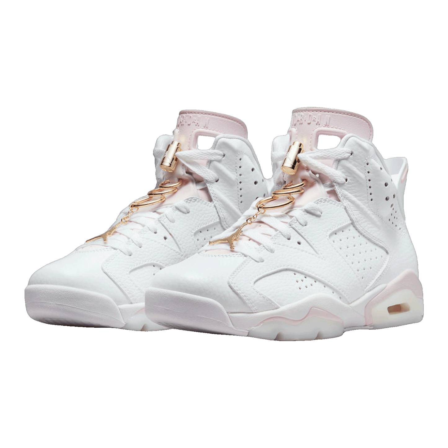 Nike Air Jordan 6 Retro Gold Hoops (W) Side DH9696-100
