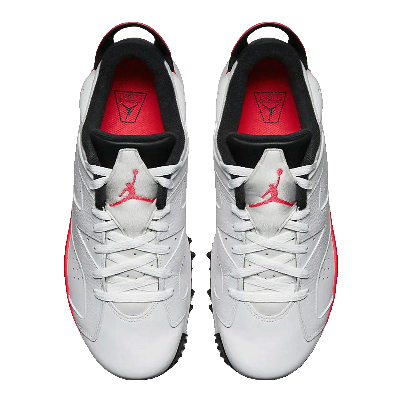 Nike Air Jordan 6 Retro Golf Cleat Infrared Oben 800657-123