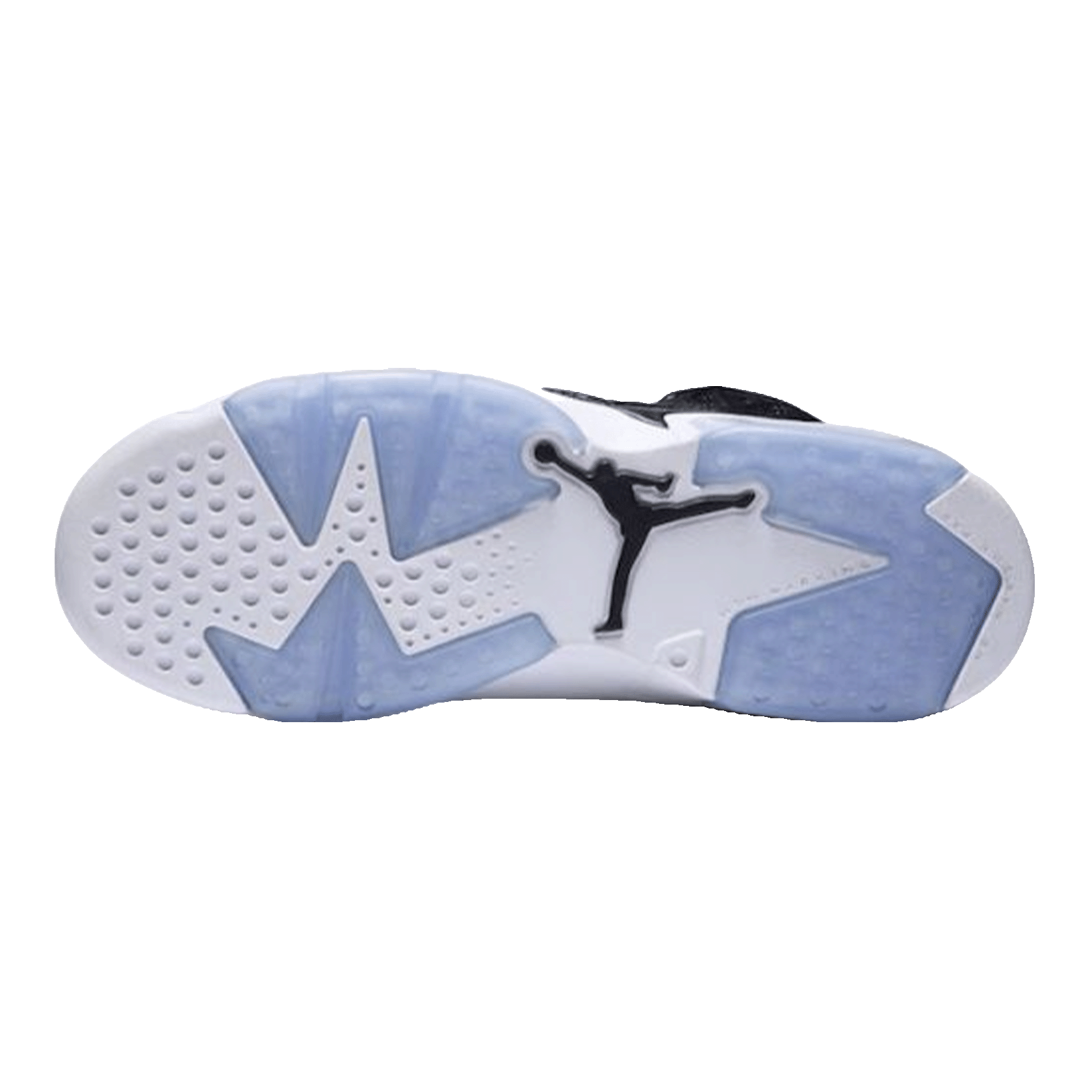 Nike Air Jordan 6 Retro Heiress Black Suede (GS) Sohle