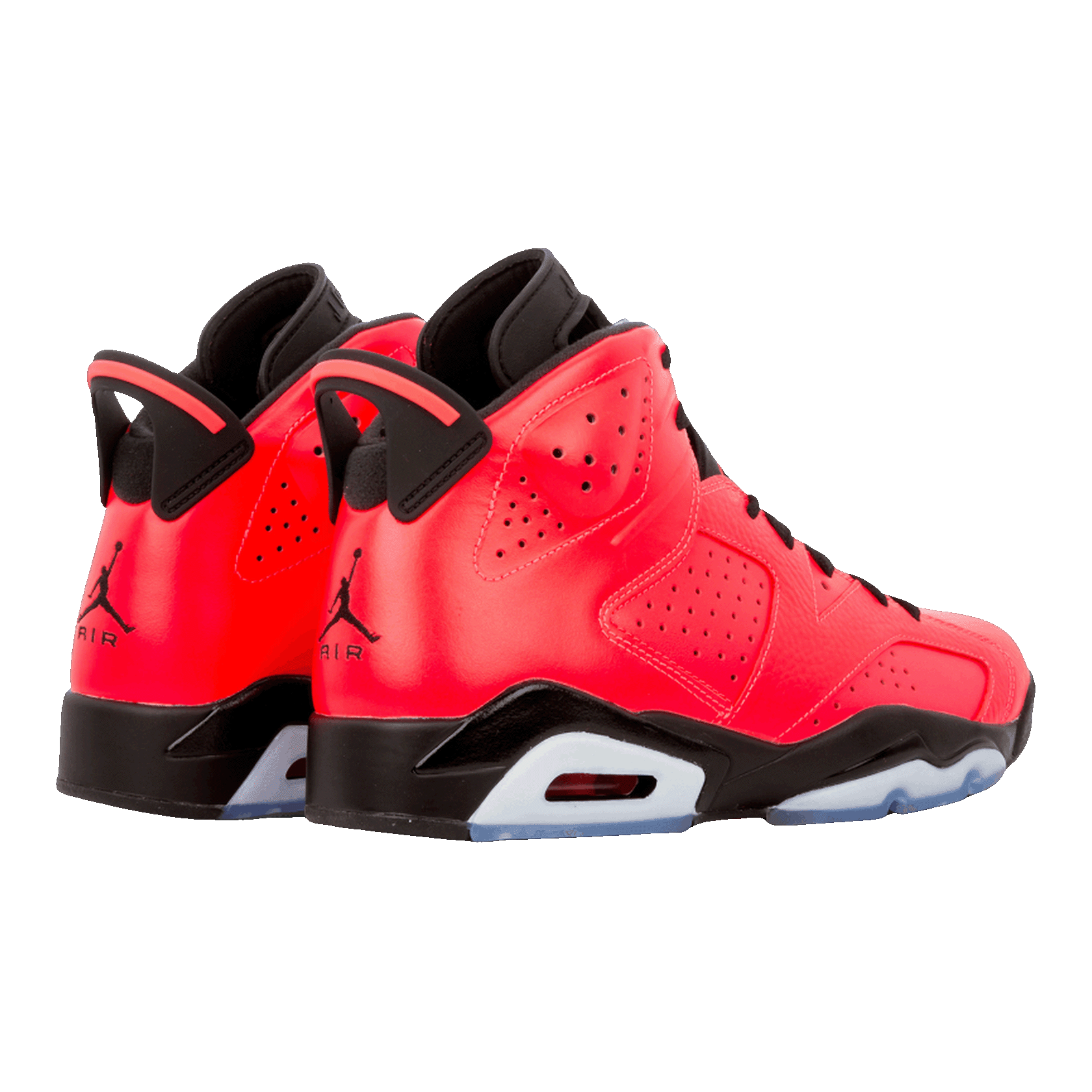 Nike Air Jordan 6 Retro Infrared 23 (Toro) Back 384664-623