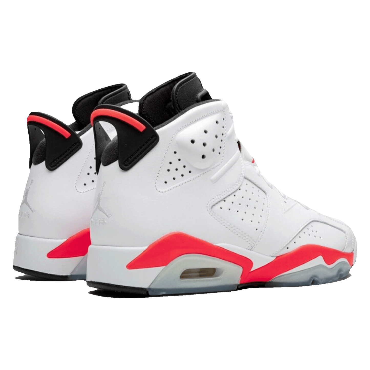 Nike Air Jordan 6 Retro Infrared White (2014) Back