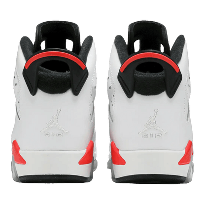 Nike Air Jordan 6 Retro Infrared White (2014) (GS) Back 384665-123