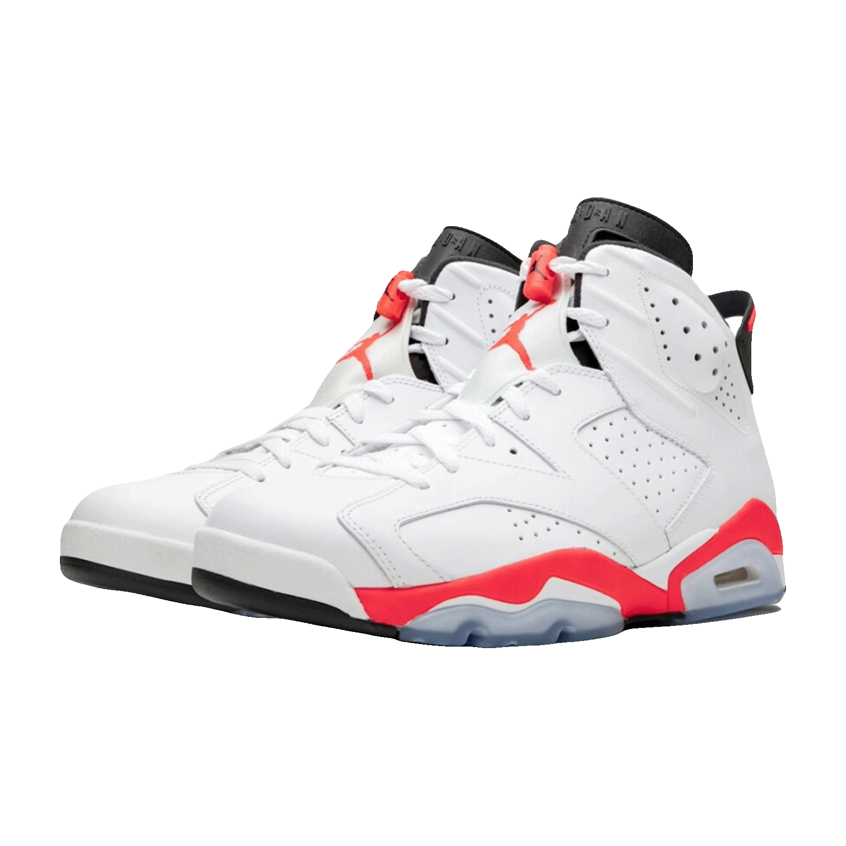Nike Air Jordan 6 Retro Infrared White (2014) Side