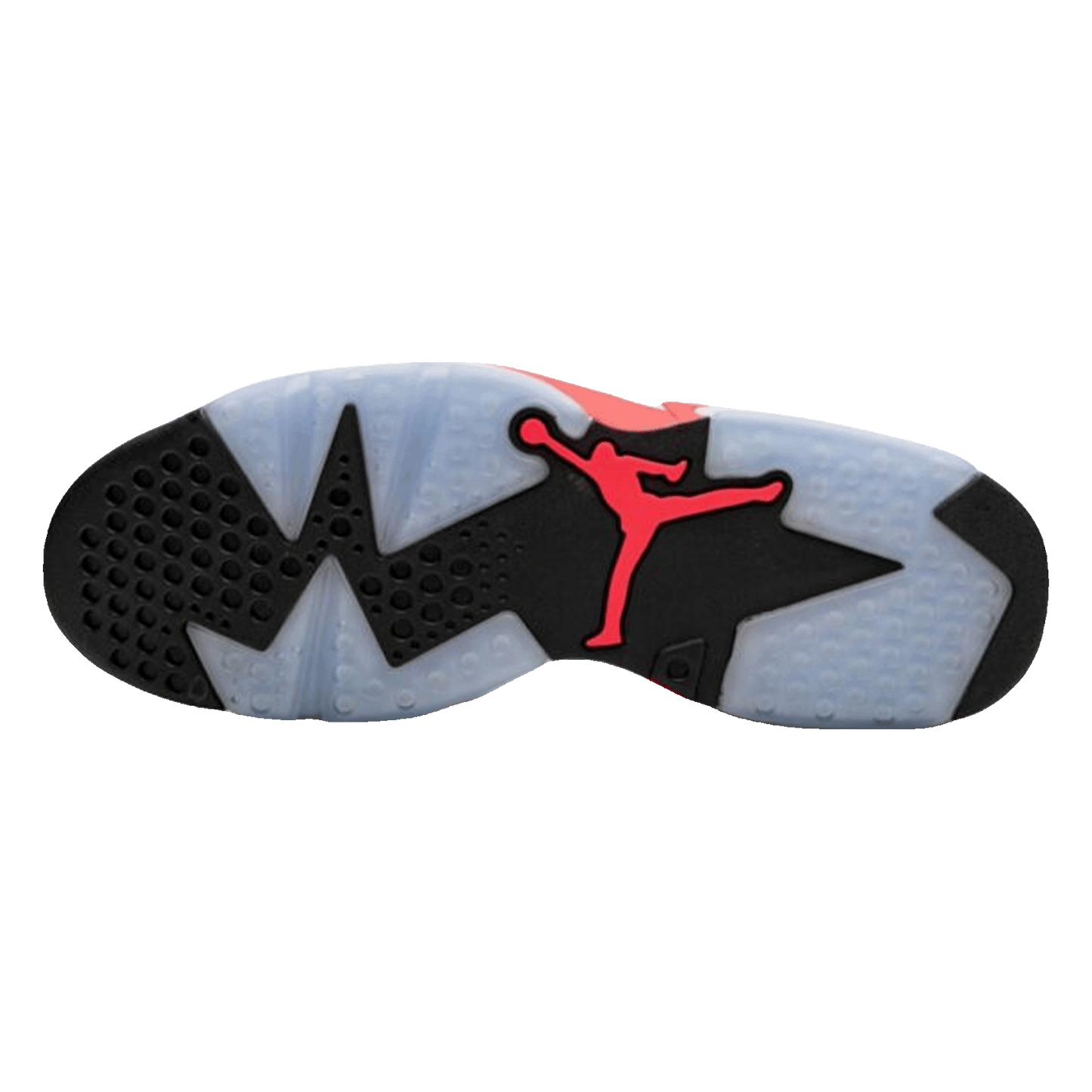 Nike Air Jordan 6 Retro Infrared White (2014) Sohle