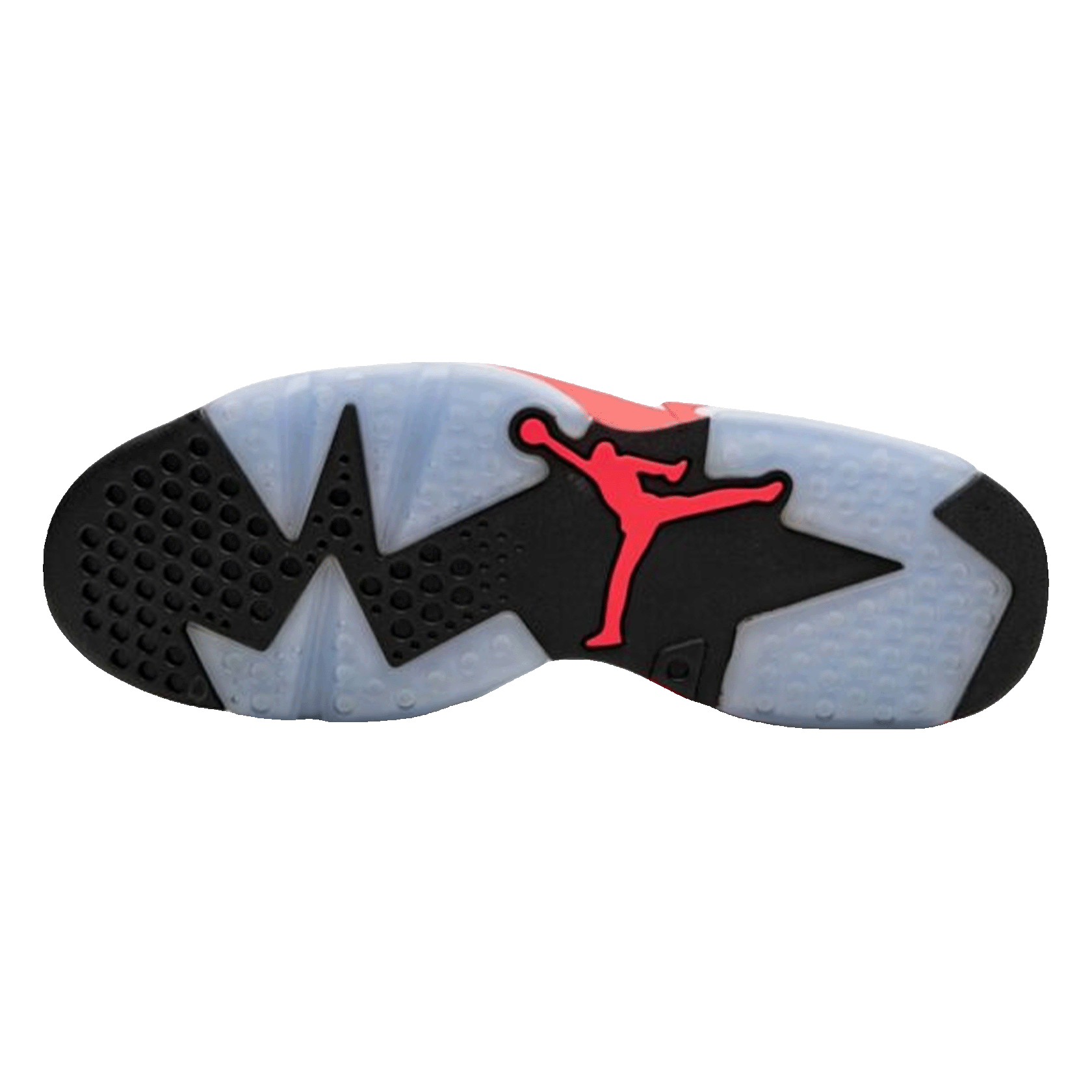 Nike Air Jordan 6 Retro Infrared White (2014) Sohle