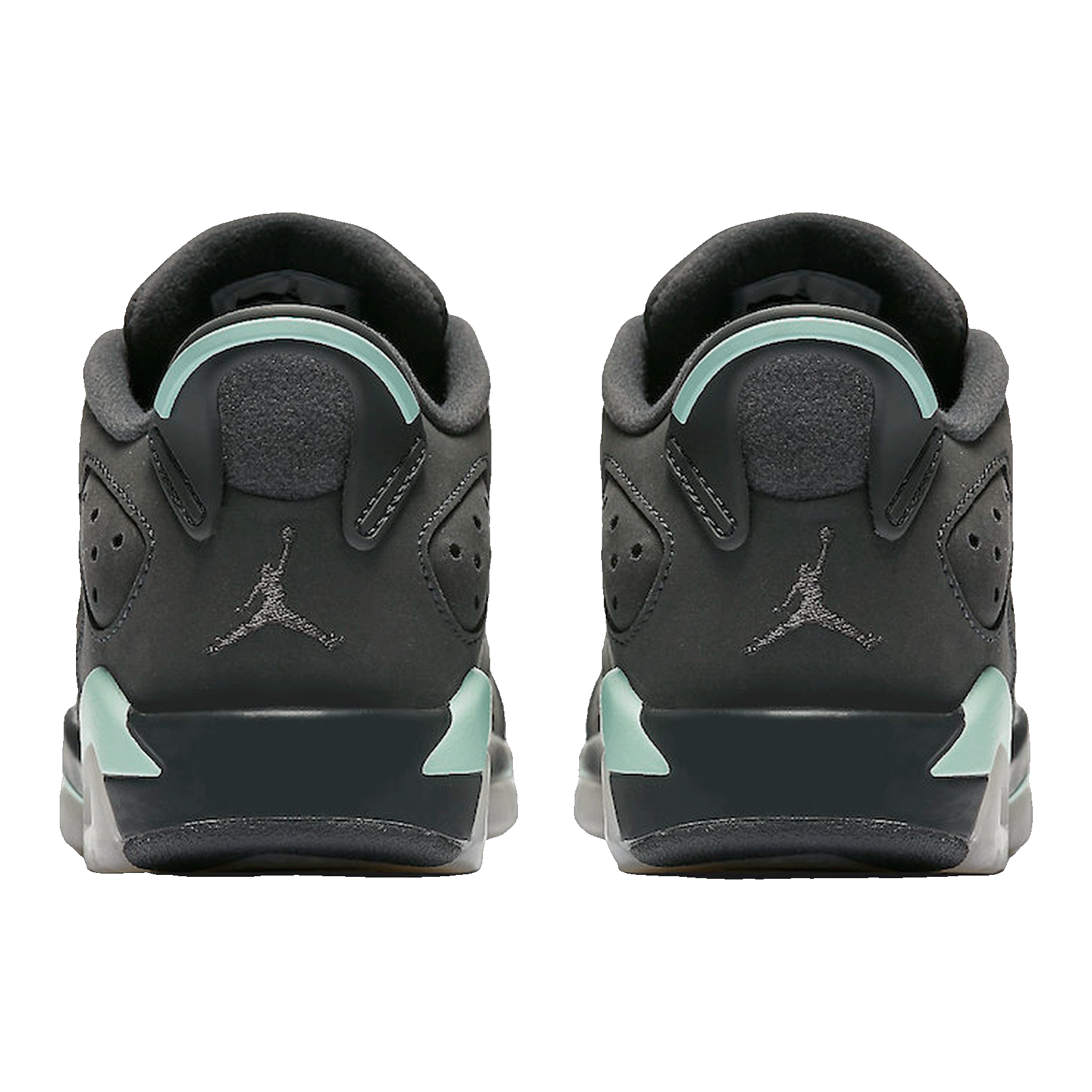 Nike Air Jordan 6 Retro Low Anthracite Mint Foam (GS) Back 768878-015