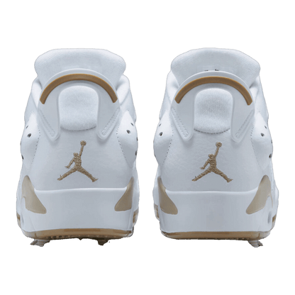 Nike Air Jordan 6 Retro Low Golf White Khaki Back DV1376-100