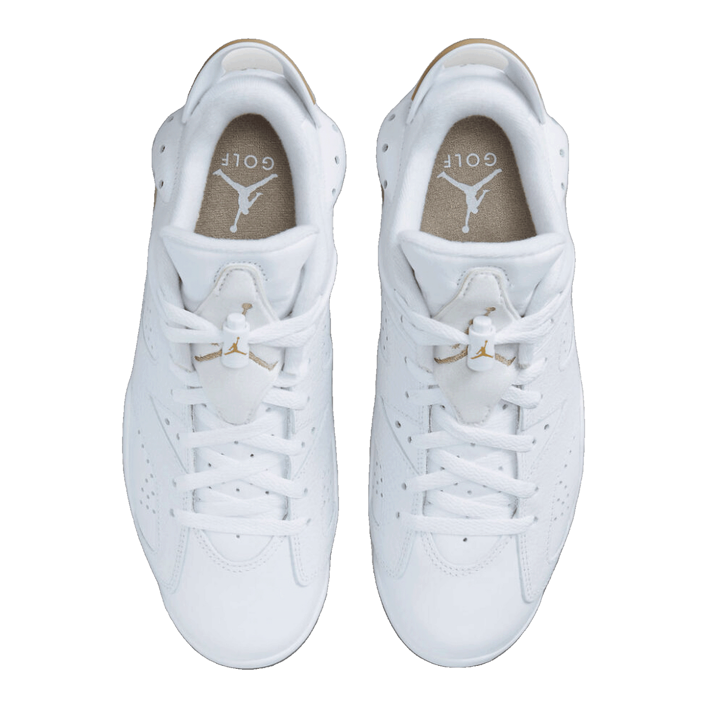 Nike Air Jordan 6 Retro Low Golf White Khaki Oben DV1376-100