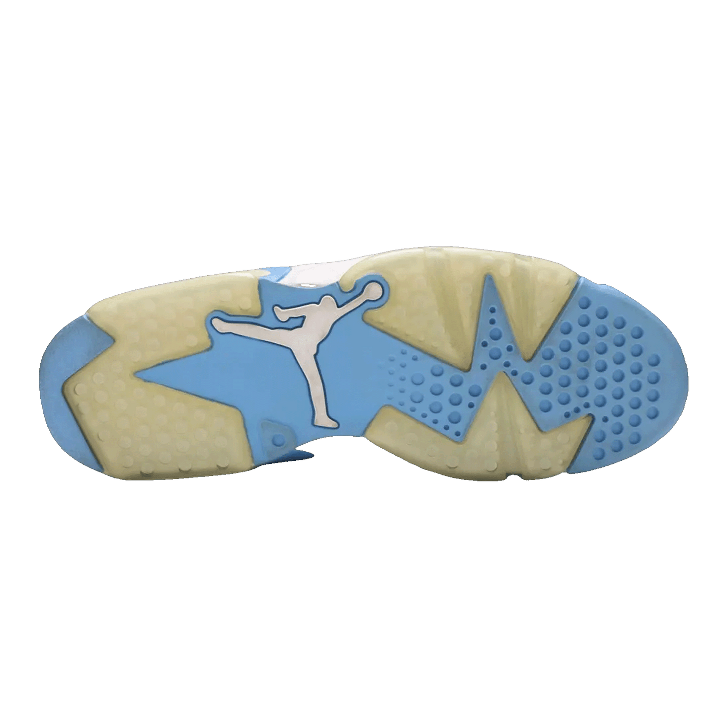 Nike Air Jordan 6 Retro Low University Blue Sohle 304401-141