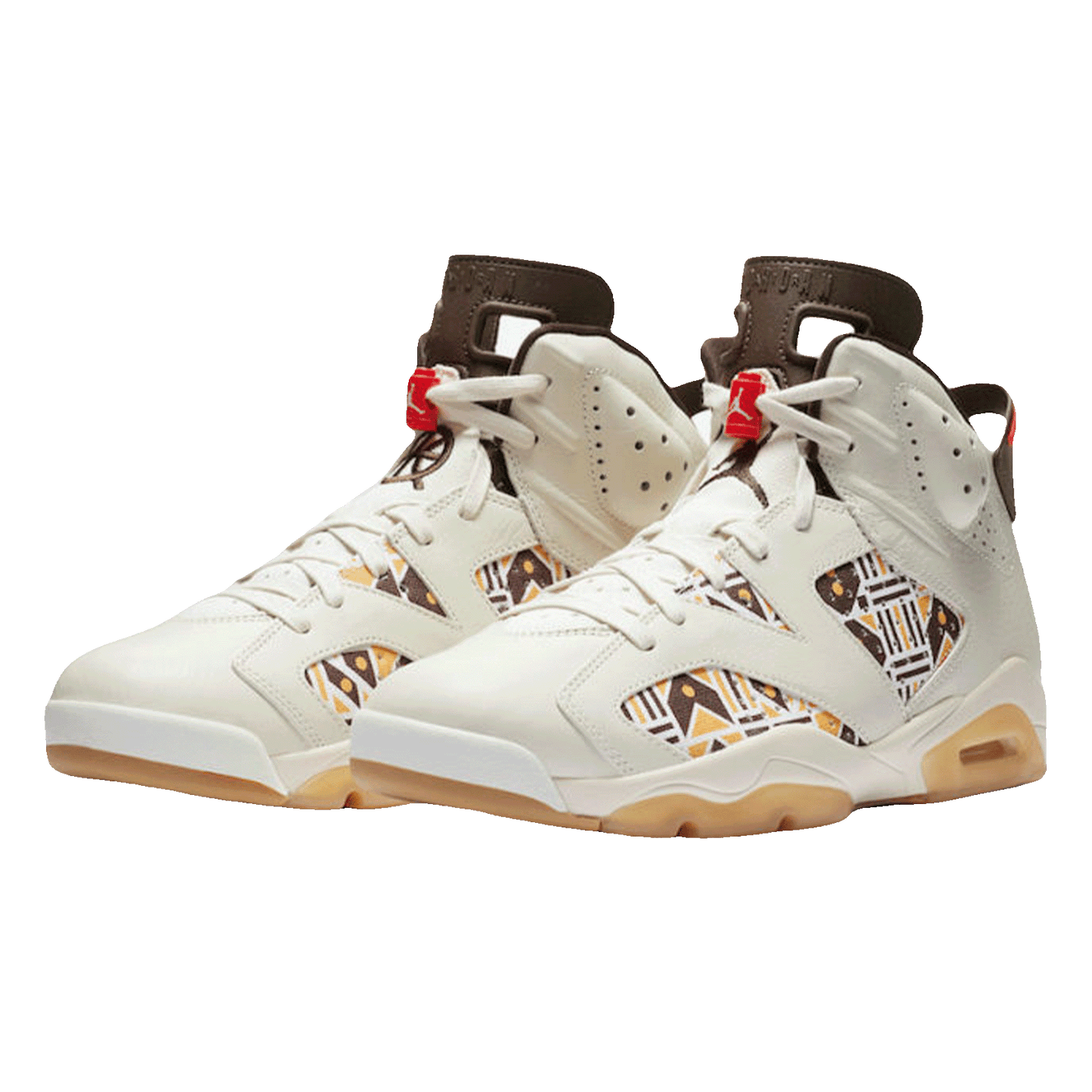 Nike Air Jordan 6 Retro Quai 54 Sail Brown (2020) Side