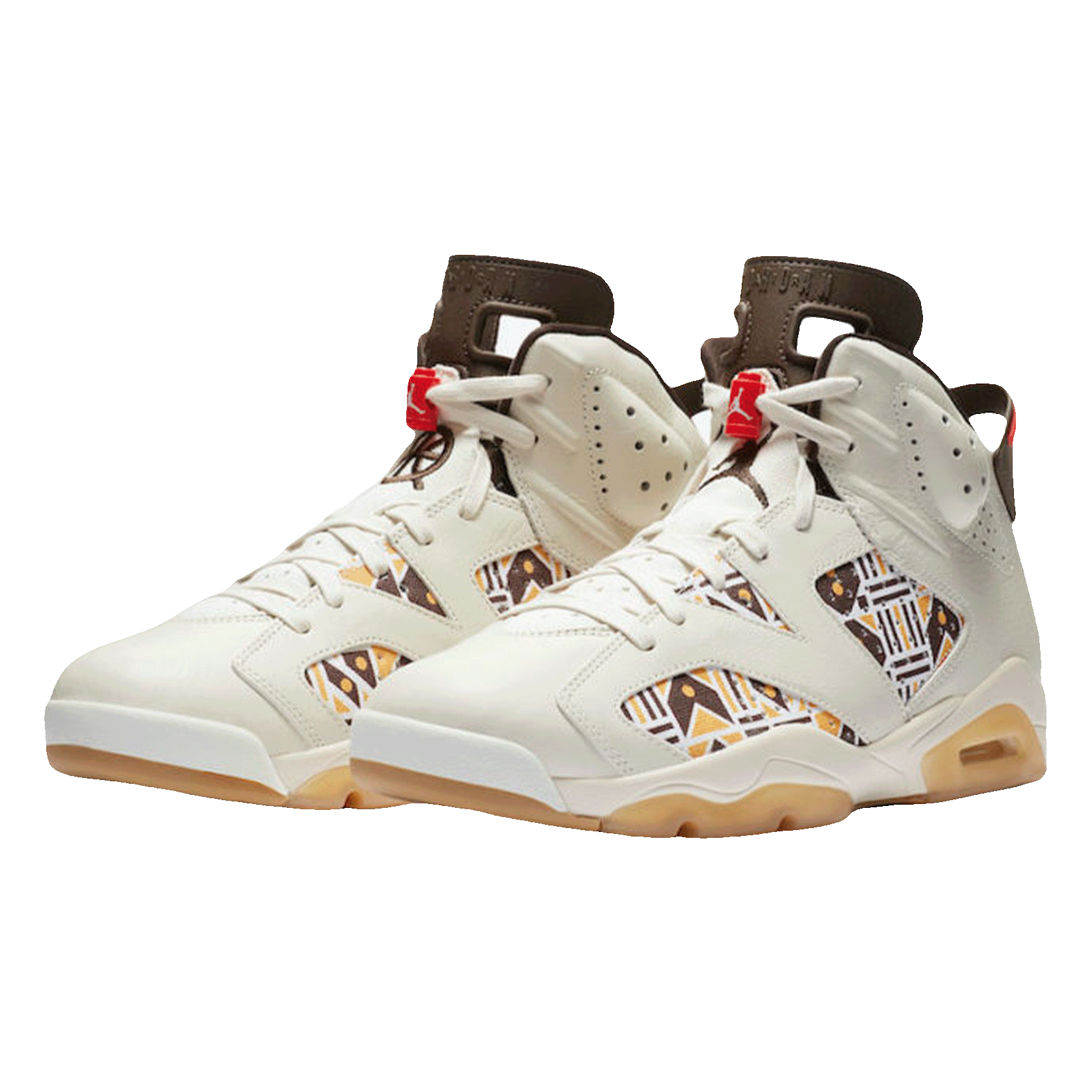 Nike Air Jordan 6 Retro Quai 54 Sail Brown (2020) Side