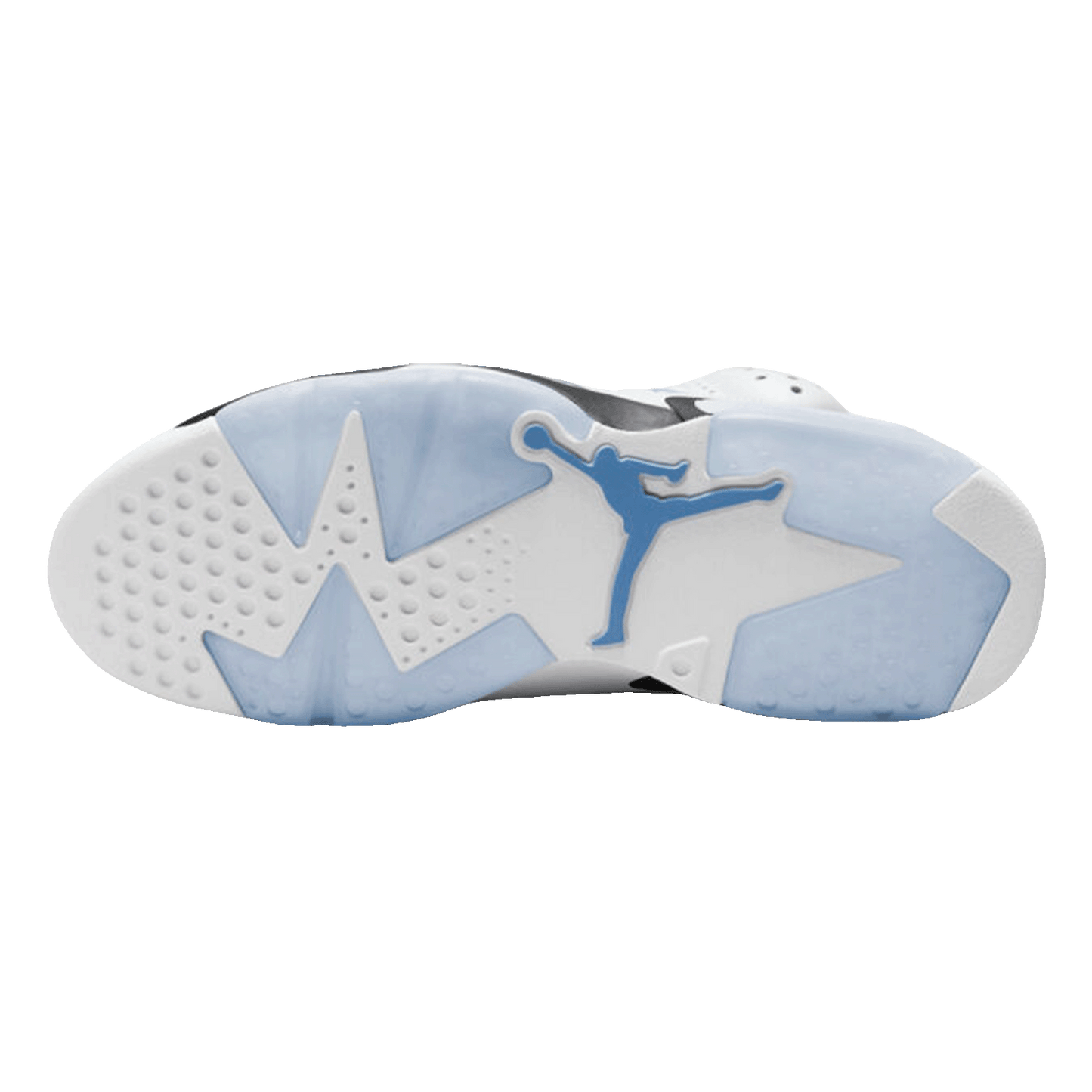 Nike Air Jordan 6 Retro UNC White (GS) Sohle