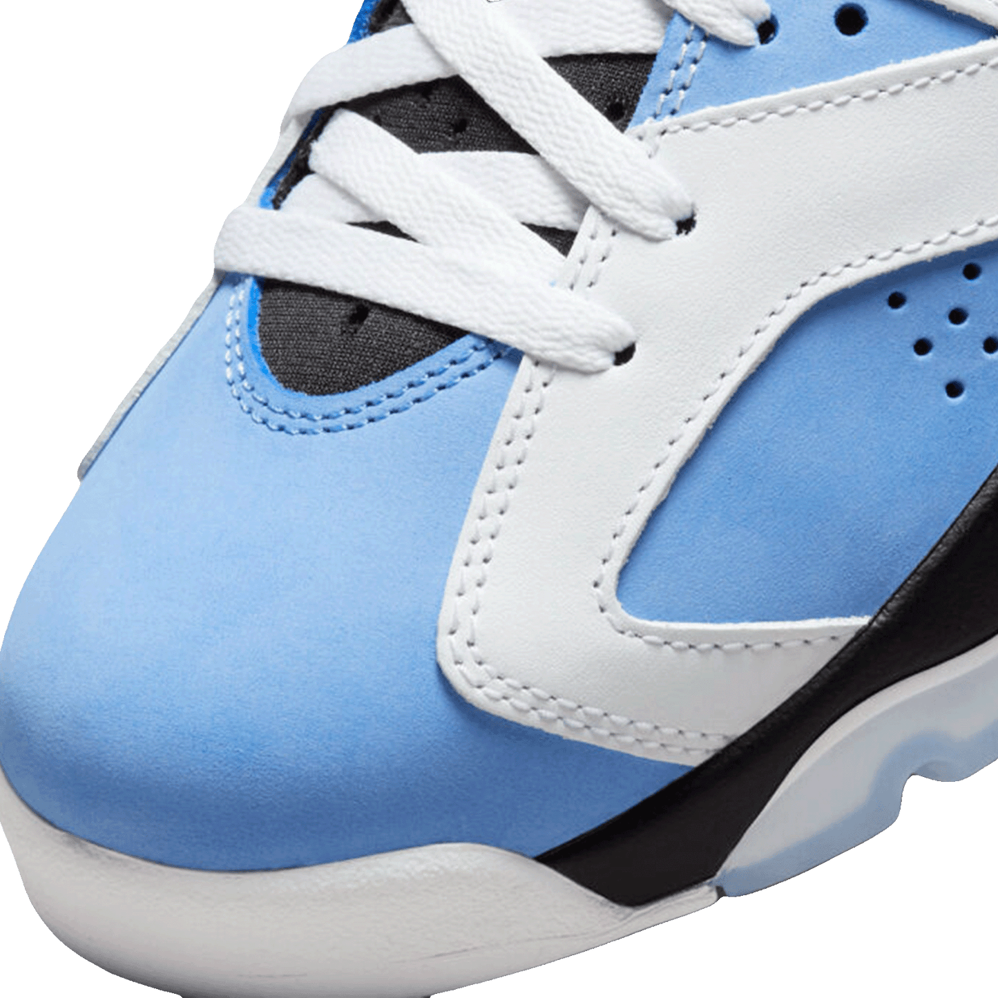 Nike Air Jordan 6 Retro UNC White (GS) Toe