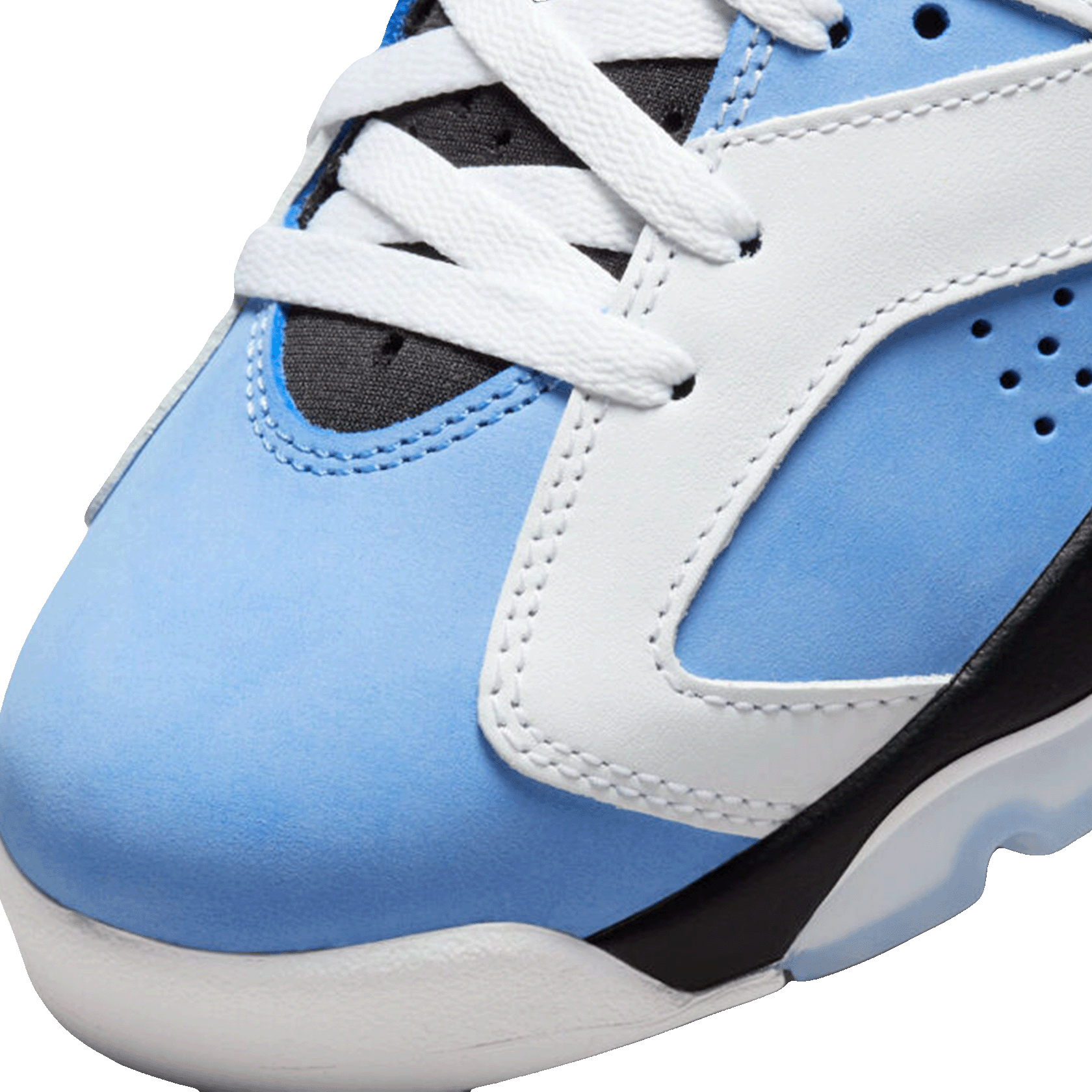 Nike Air Jordan 6 Retro UNC White (GS) Toe